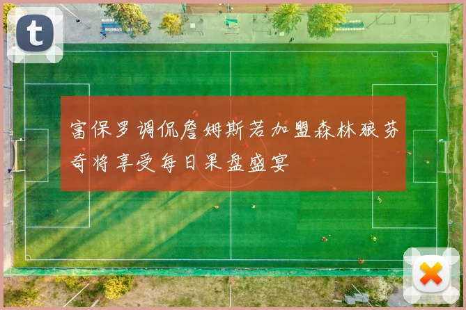 富保罗调侃詹姆斯若加盟森林狼芬奇将享受每日果盘盛宴